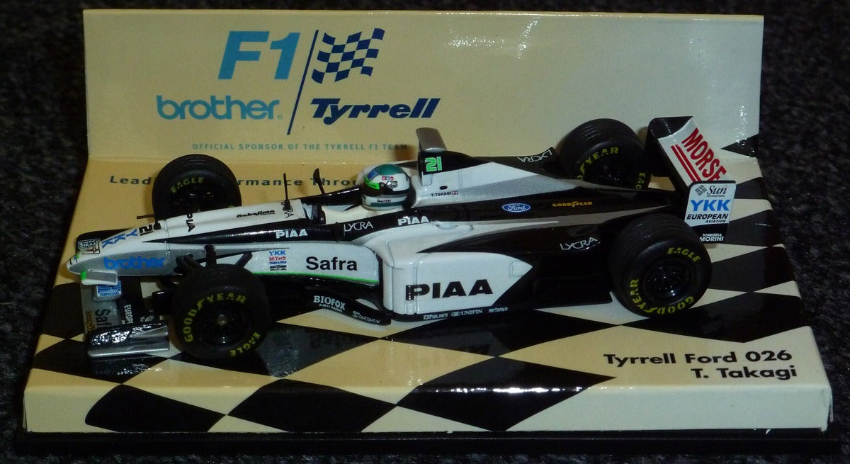 1998 - Tyrrell Ford 026 - Toranasuke Takagi - Brother promo