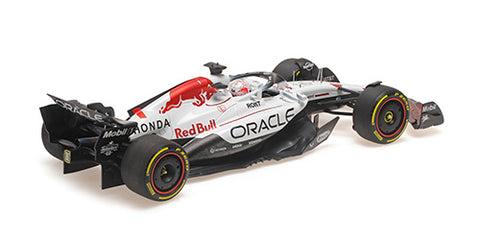 2025 - Oracle Red Bull Racing RB21 - Max Verstappen - Winnaar GP Japan 2025 - Honda witte livery (Minichamps 1:18)