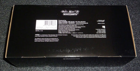 1992 - Williams Renault FW14B - Nigel Mansell - World Champions Collection (Minichamps 1:18)