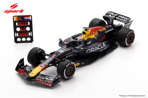 2025 - Oracle Red Bull Racing RB21 - Max Verstappen - Winnaar Las Vegas GP