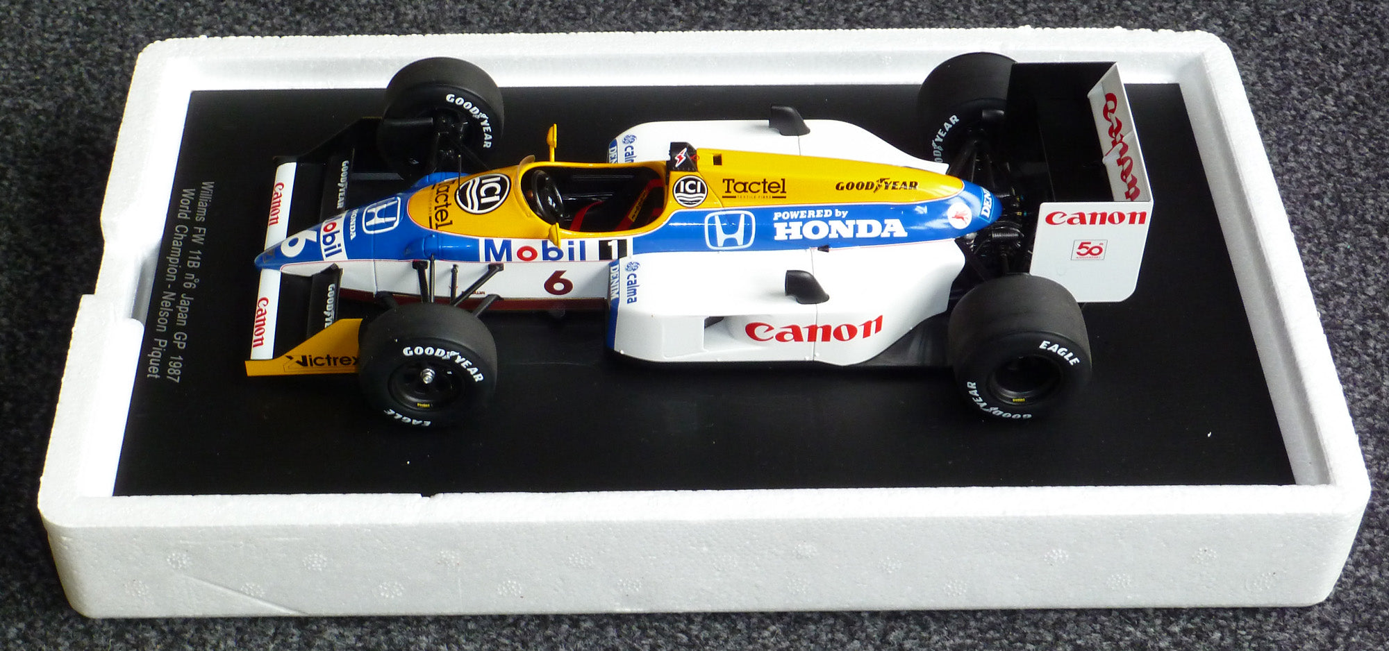 WILLIAMS HONDA FW11B N.PIQUET 日本GP 1987 1987 - Williams Honda FW11B - Nelson Piquet - Japan GP - World