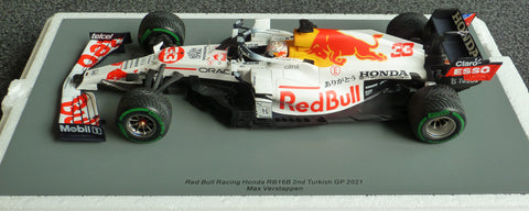 2021 - Red Bull Racing RB16B - Max Verstappen - Turkish GP - Arigato livery (Spark 1:18)
