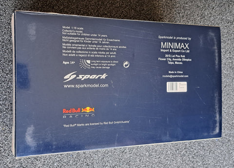 2021 - Red Bull Racing RB16B - Max Verstappen - Turkse GP - Arigato-livery (Spark 1:18)