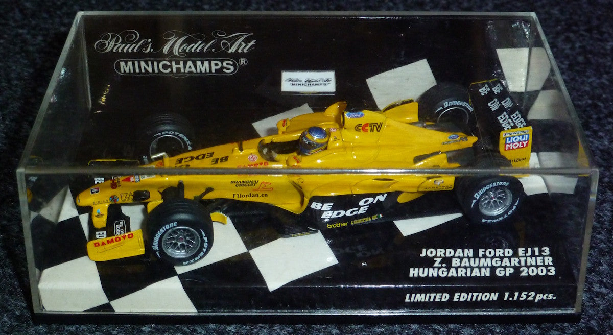 2003 - Jordan Ford EJ13 - Zsolt Baumgartner - Hungarian GP