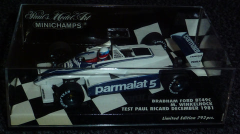 1981 - Brabham Ford BT49C - Manfred Winkelhock - Test Paul Ricard december