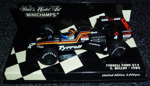 1984 - Tyrrell Ford 012 - Stefan Bellof