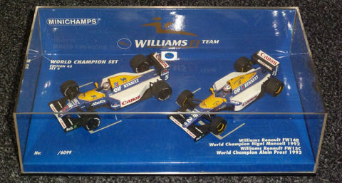 1992 / 1993 - Williams Renault FW14B / Williams Renault FW15C - Nigel Mansell / Alain Prost - World Champion Set 4 - Yuui's F1 scale models