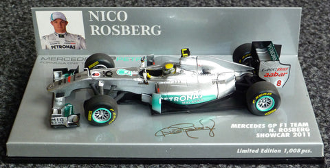 2011 - Mercedes GP F1 Team - Nico Rosberg - Showcar