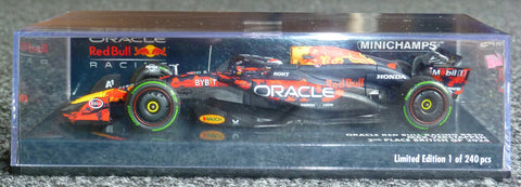 2024 - Red Bull Racing RB20 - Max Verstappen - 2e GP Groot-Brittannië (Minichamps 1:43)