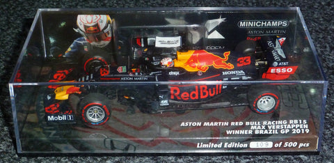 2019 - Aston Martin Red Bull Racing RB15 - Max Verstappen - Winnaar GP van Brazilië (MVC#56)