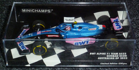 2022 - BWT Alpine F1 Team A522 - Esteban Ocon - Australian GP