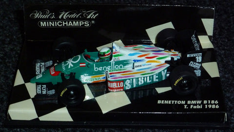 1986 - Benetton BMW B186 - Teo Fabi