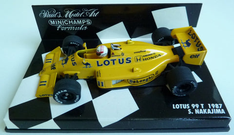 1987 - Lotus Honda 99T - Satoru Nakajima
