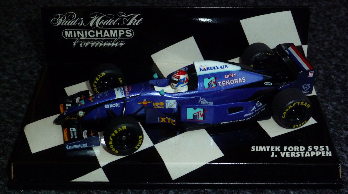 1995 - Simtek Ford S951 - Jos Verstappen – Yuui's F1 scale models