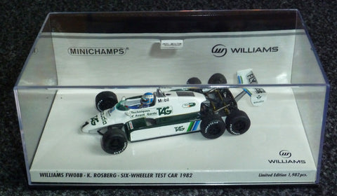 1982 - Williams FW08B - Keke Rosberg - Six-wheeler test car