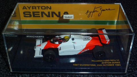 1983 - McLaren Ford MP4/1C - Ayrton Senna - Test Silverstone 25 okt.