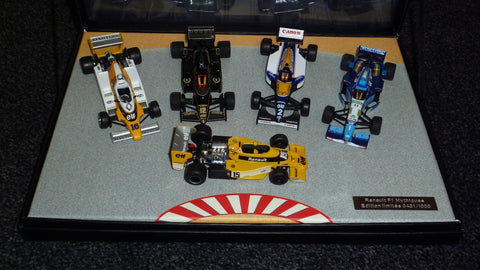 Les Mythiques 5 autoset aangedreven door Renault