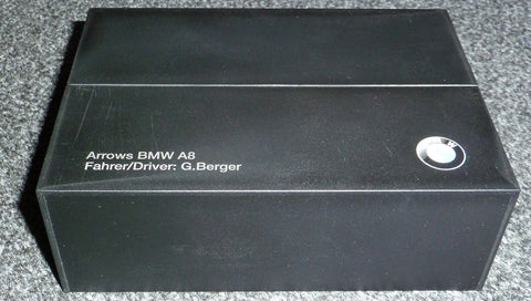 1985 - Arrows BMW A8 - Gerhard Berger - 11th place Detroit GP