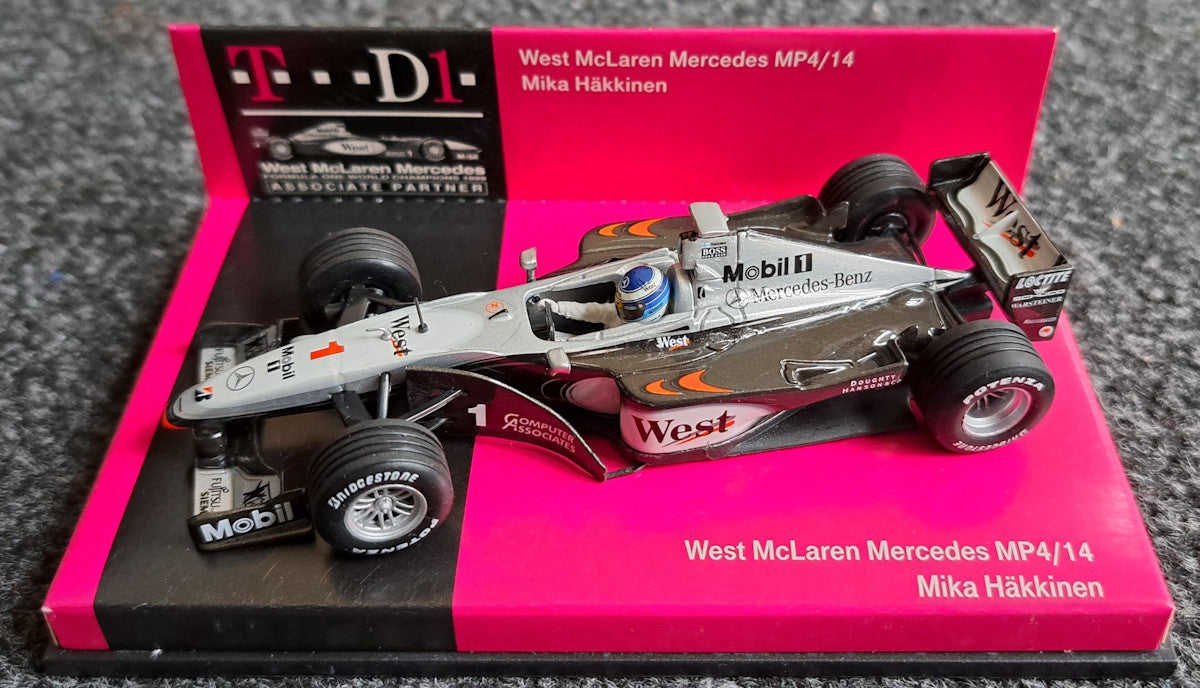 1999 - West McLaren Mercedes MP4/14 - Mika Hakkinen - T-D1 Promo