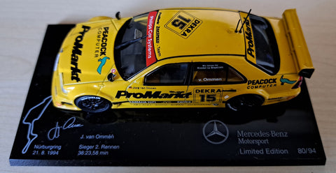 1994 - Promarkt Zakspeed Team Mercedes C-Klasse V6 - Jörg van Ommen - Sieger 2. Rennen Nürburgring 21.8.1994