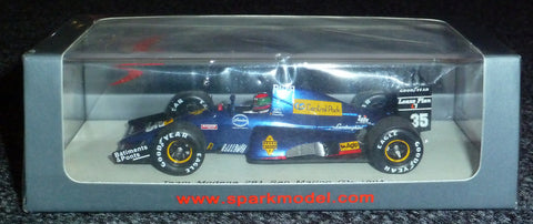 1991 - Team Modena 291 - Eric van de Poele - San Marino GP