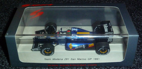 1991 - Team Modena 291 - Eric van de Poele - San Marino GP