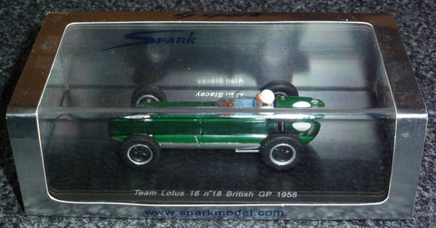 1958 - Team Lotus 16 - Alan Stacey - British GP