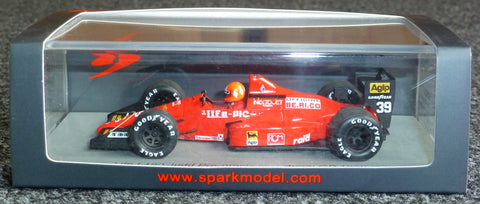 1990 - Life L190 Judd - Bruno Giacomelli - Pre-practice Portugal