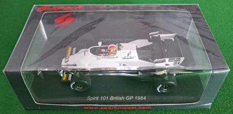 1984 - Spirit 101 - Huub Rothengatter - Britse GP