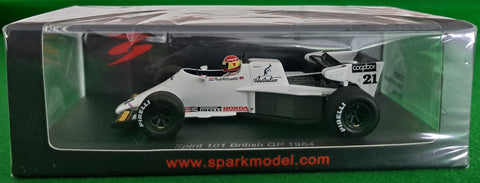 1984 - Spirit 101 - Huub Rothengatter - Britse GP
