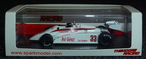 1982 - Theodore TY01 - Derek Daly - Zuid-Afrikaanse GP