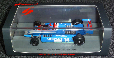 1980 - Ensign N180 - Jan Lammers - British GP