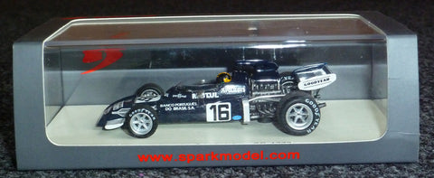 1972 - maart 721 - Carlos Pace - 5e Grand Prix van België