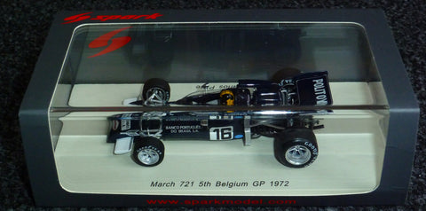 1972 - maart 721 - Carlos Pace - 5e Grand Prix van België