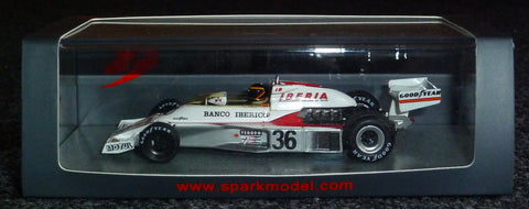 1977 - McLaren M23 - Emilio de Villota - Spain GP