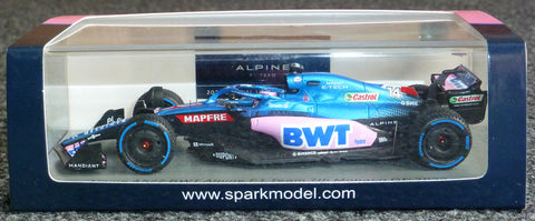 2022 - Alpine A522 BWT Alpine F1 Team - Fernando Alonso - 7e plaats Grand Prix van Monaco