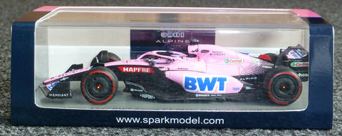 2022 - Alpine A522 BWT Alpine F1 Team - Fernando Alonso - 9e plaats Grand Prix van Bahrein