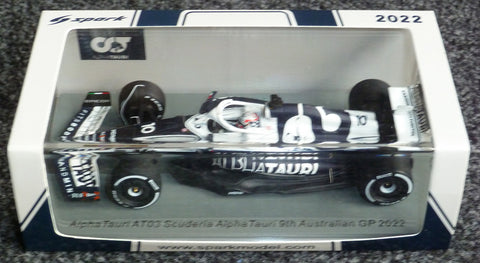 2022 - AlphaTauri AT03 Scuderia AlphaTauri - Pierre Gasly - 9th Australian GP