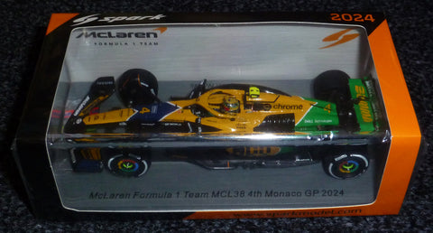 2024 - McLaren F1 Team MCL38 - Lando Norris - 4e GP van Monaco