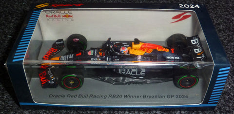 2024 - Red Bull Racing RB20 - Max Verstappen - Winner GP Brazil - (Spark 1:43)