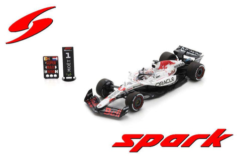 2025 - Oracle Red Bull Racing RB21 - Max Verstappen - Winner GP Japan 2025 - Honda white livery (Spark 1:43)