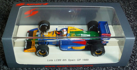 1989 - Lola LC89 - Philippe Alliot - 6th Spain GP - Yuui's F1 scale models