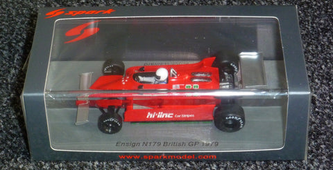 1979 - Ensign N179 - Patrick Gaillard - Britse GP