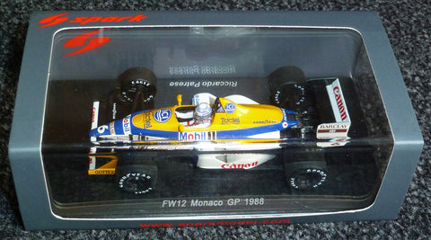 1988 - Williams FW12 - Riccardo Patrese - Monaco GP - Yuui's F1 scale models