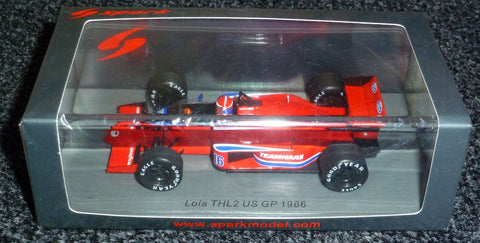 1986 - Lola THL2 - Eddie Cheever - US GP - Yuui's F1 scale models